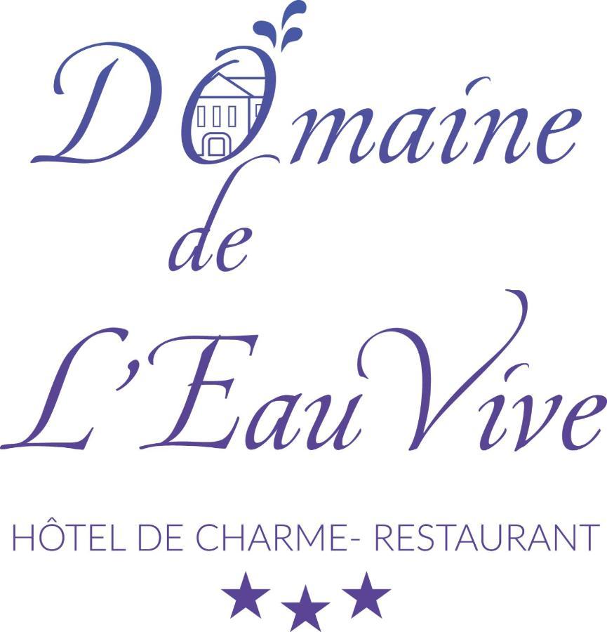 Logis Hotel Restaurant Le Domaine De L'Eau Vive Largentiere Exterior photo